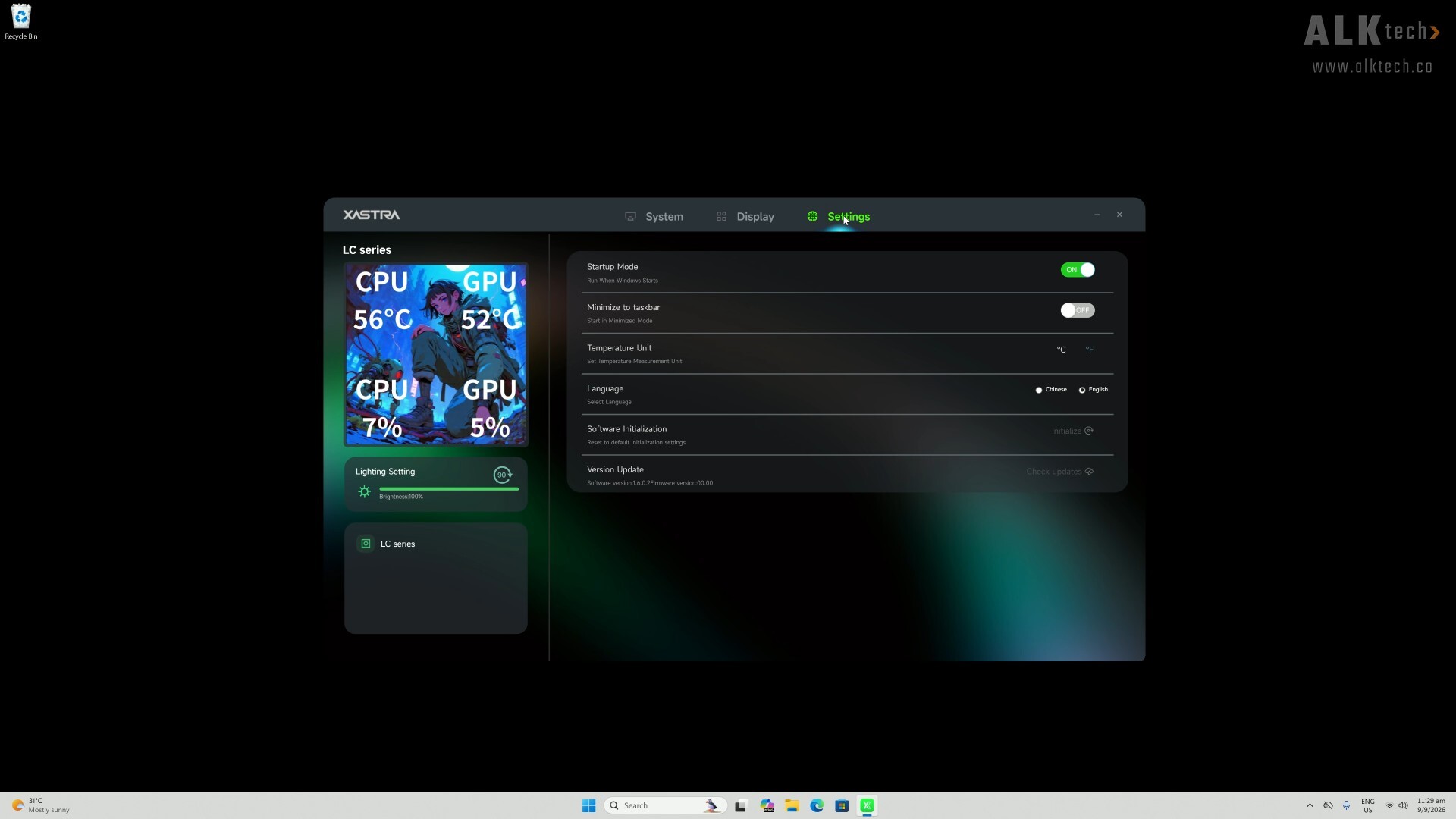 XASTRA Octant LC360FS ARGB Display App (3)