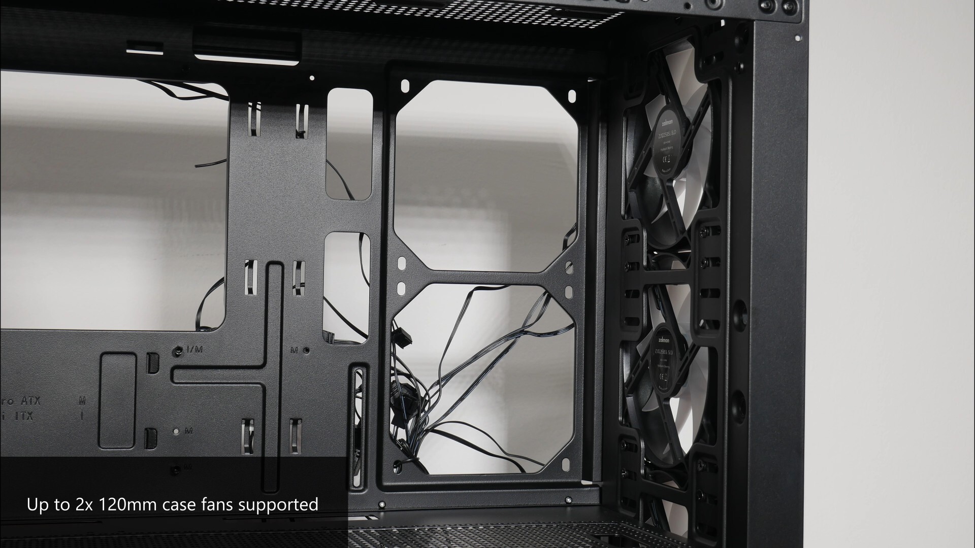 Zalman M5 Side Panel Cooling Support