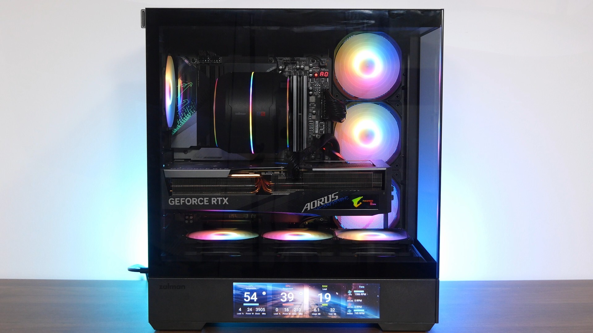 Zalman P40 DS Completed Build Aesthetics (6)