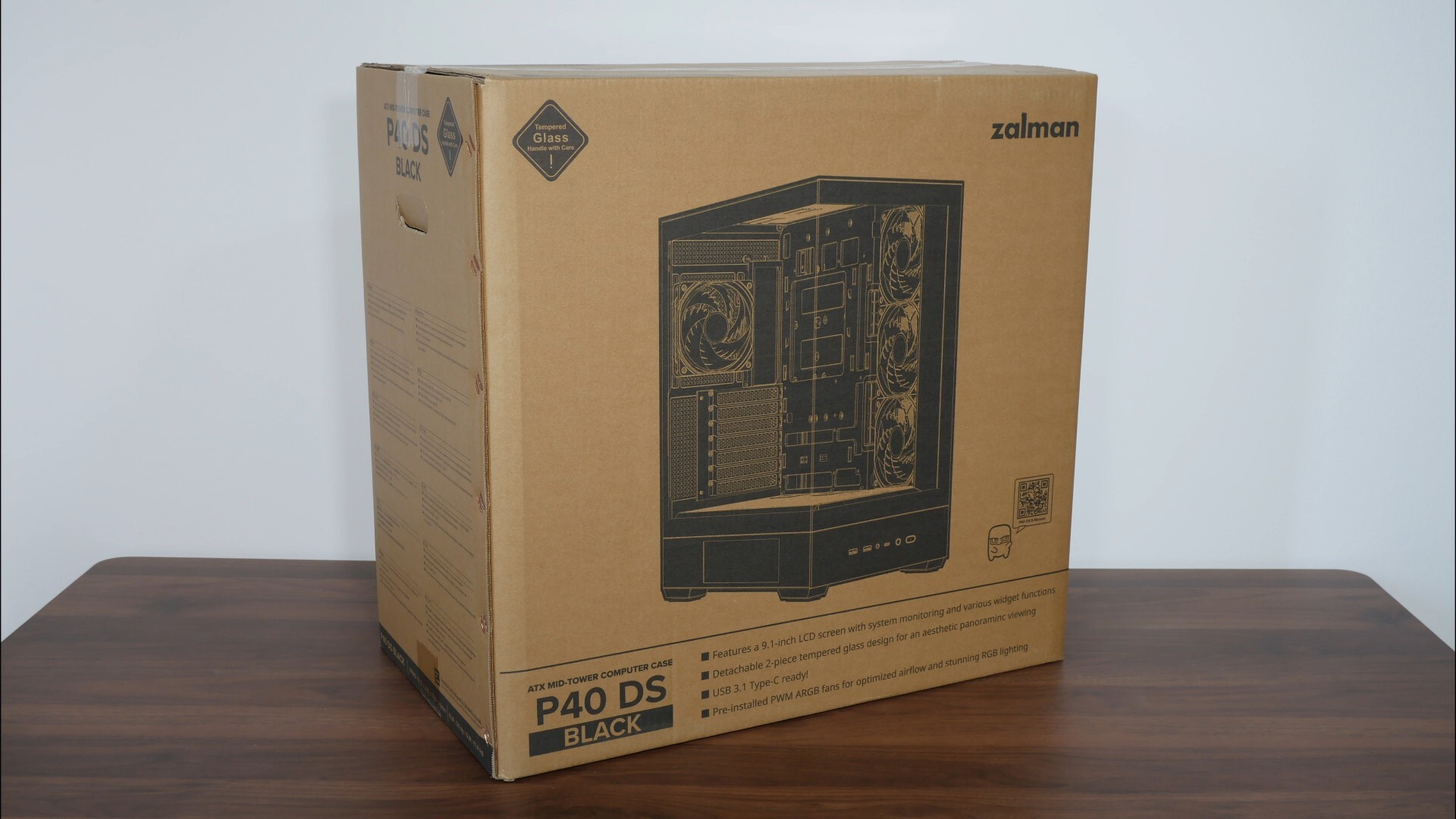 Zalman P40 DS Packaging