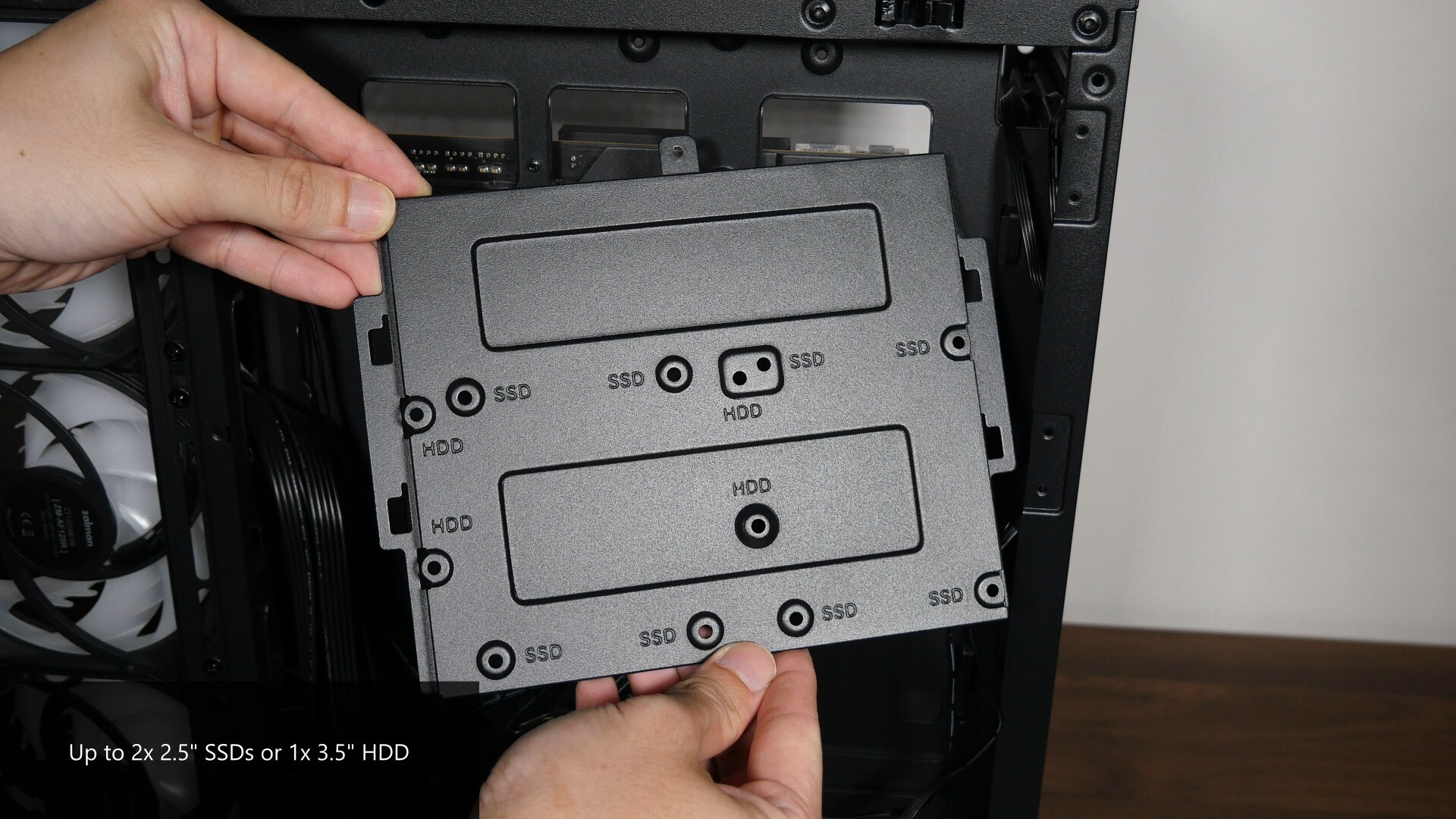 Zalman P40 DS Rear Drive Mounting Bracket