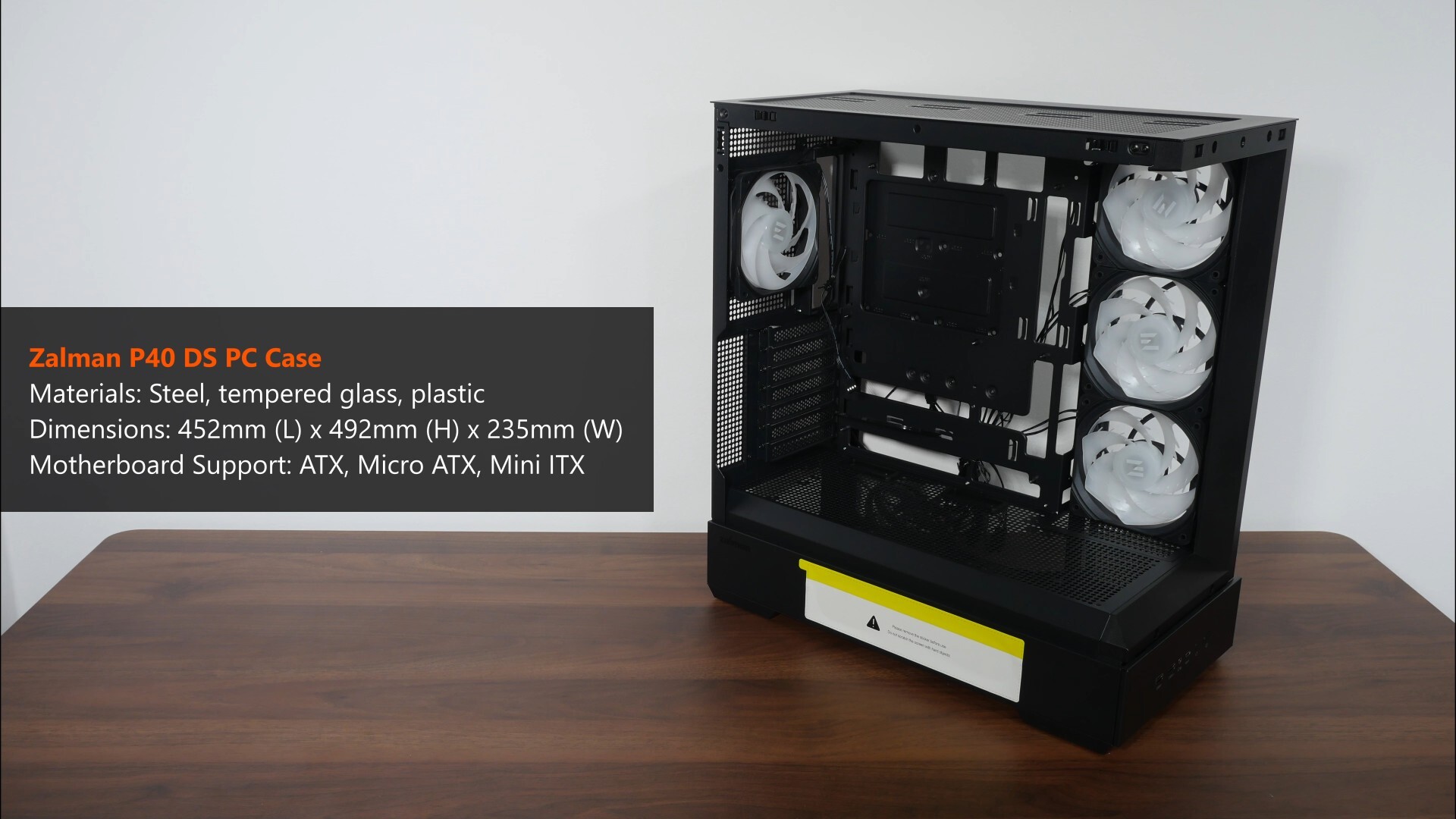 Zalman P40 DS Specifications