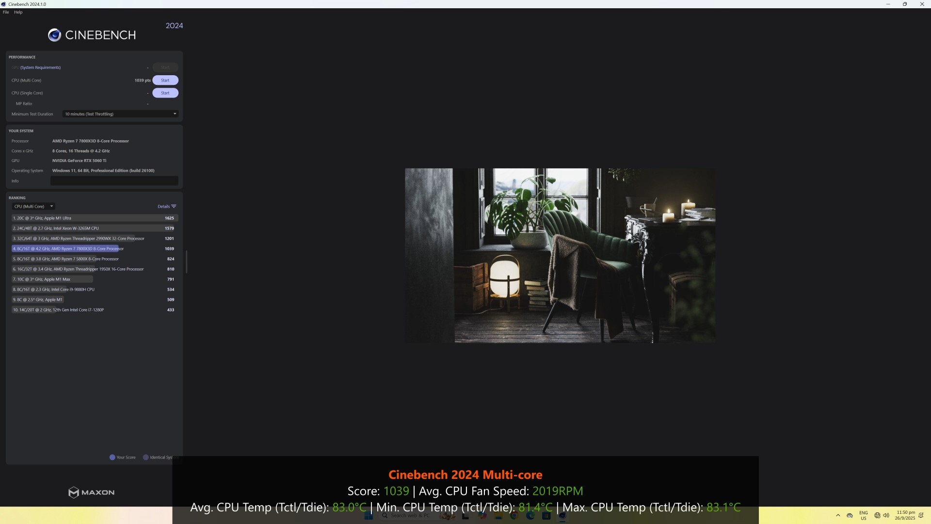 Cinebench 2024 Results