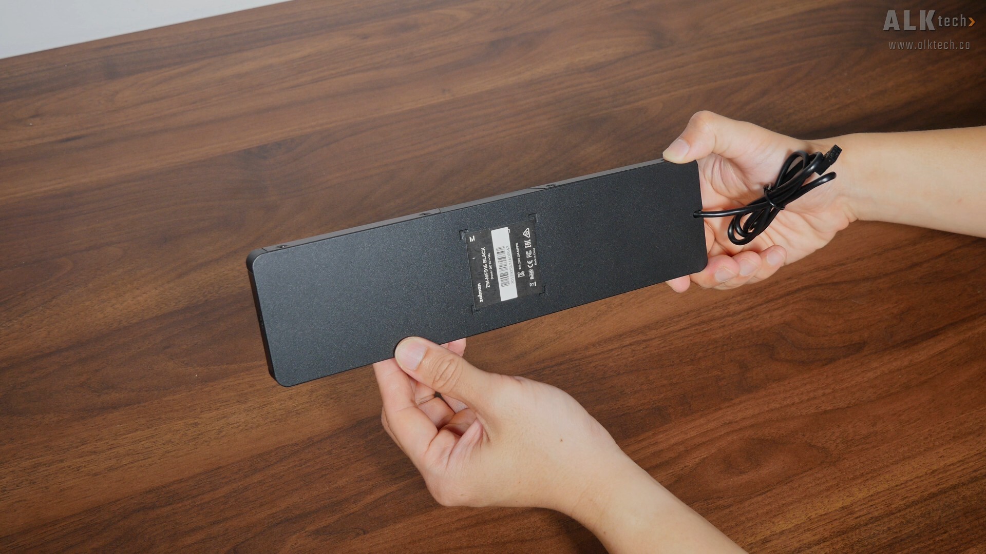 Zalman ZM-MF916 Aesthetics (Rear)