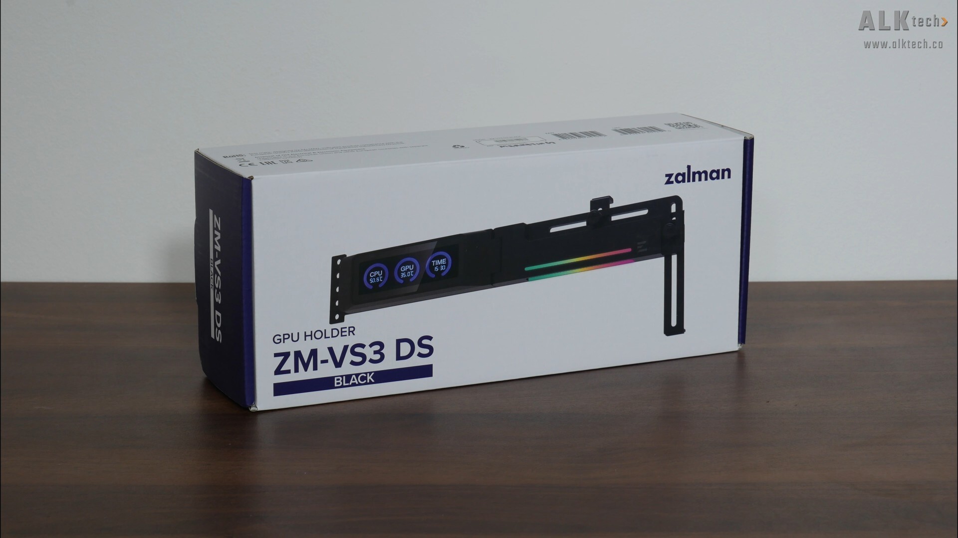 Zalman ZM-VS3 DS Packaging (Front)