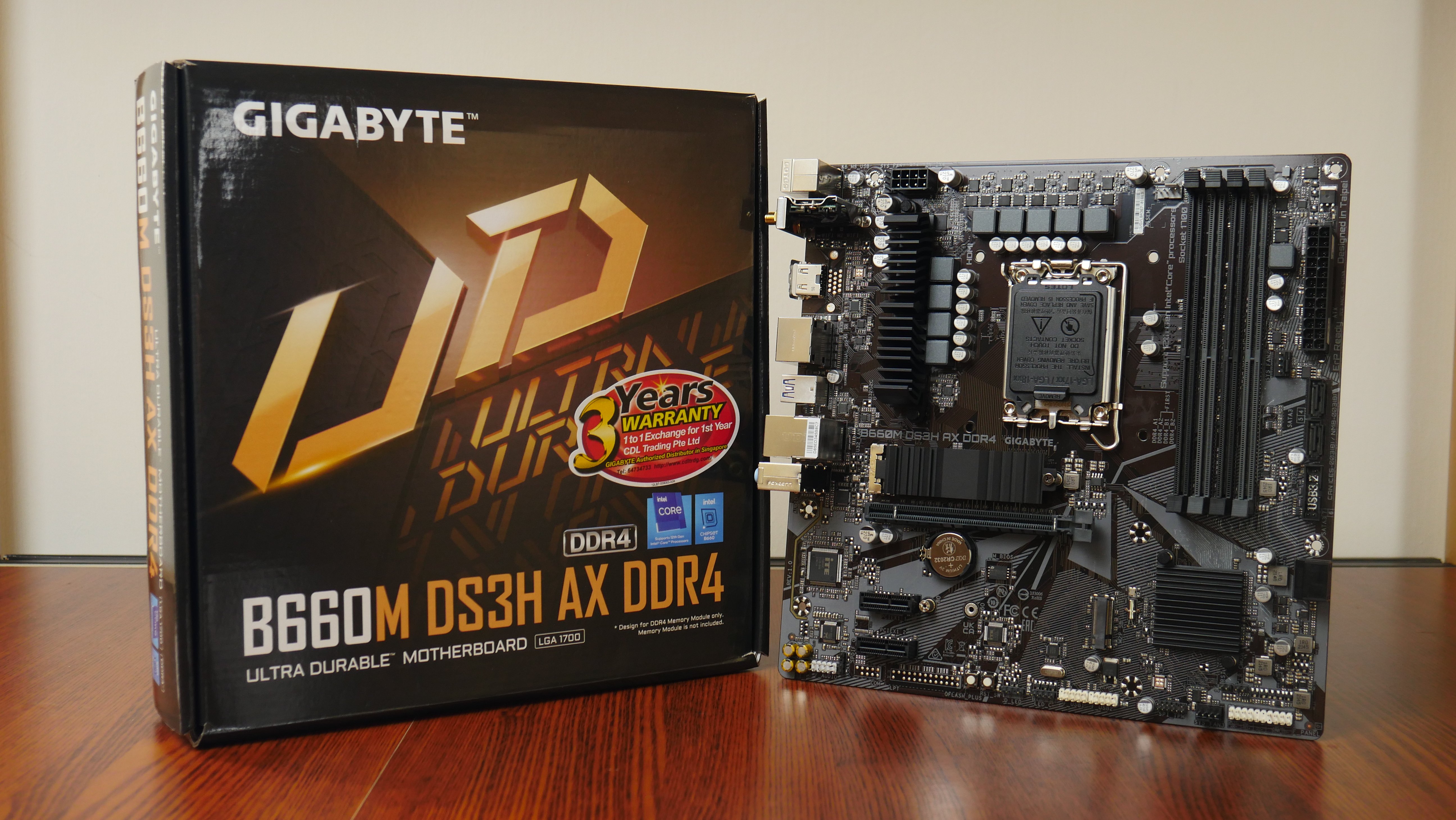 Gigabyte B660M DS3H AX DDR4