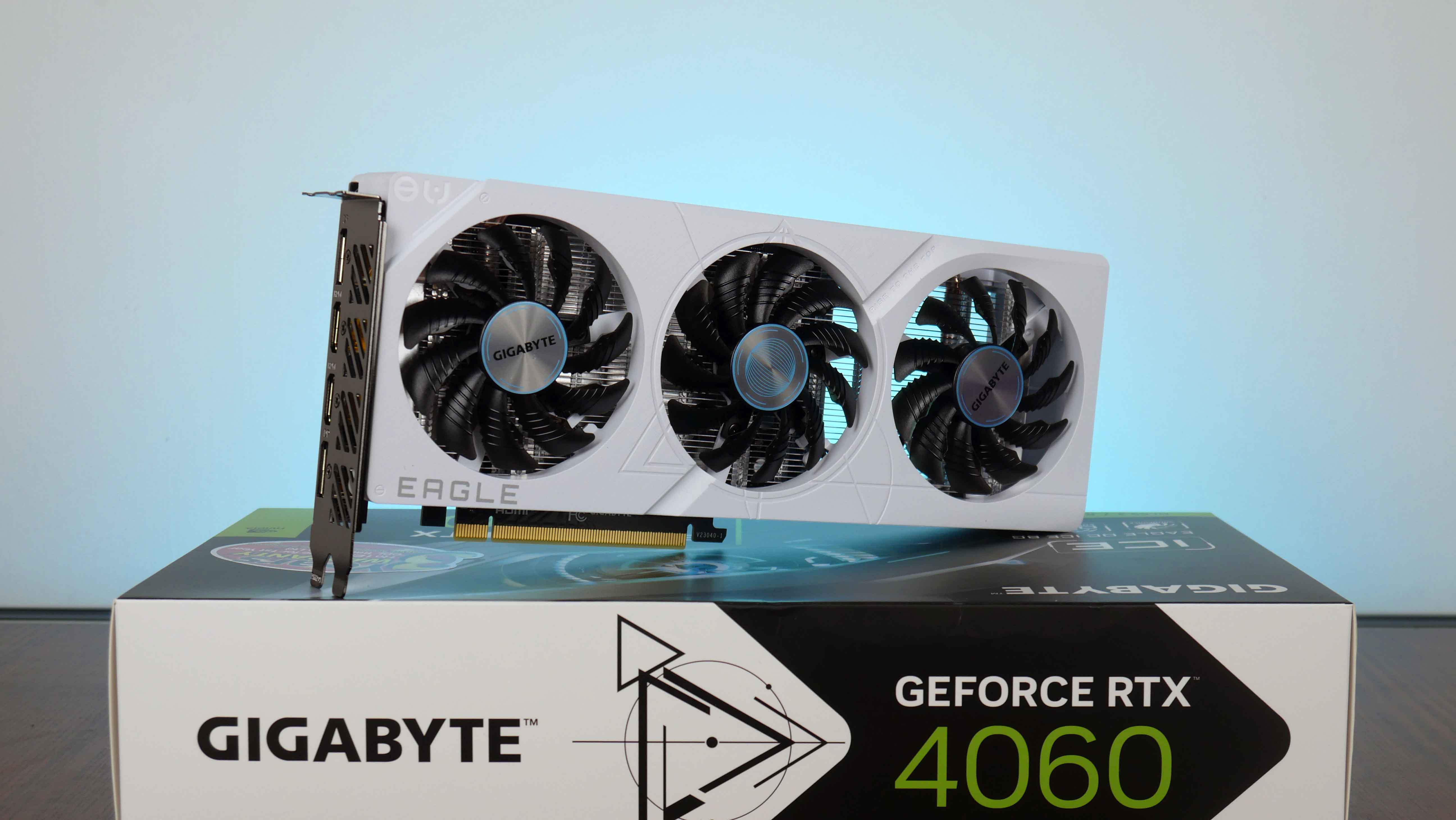 Gigabyte GeForce RTX 4060 EAGLE OC ICE 8G