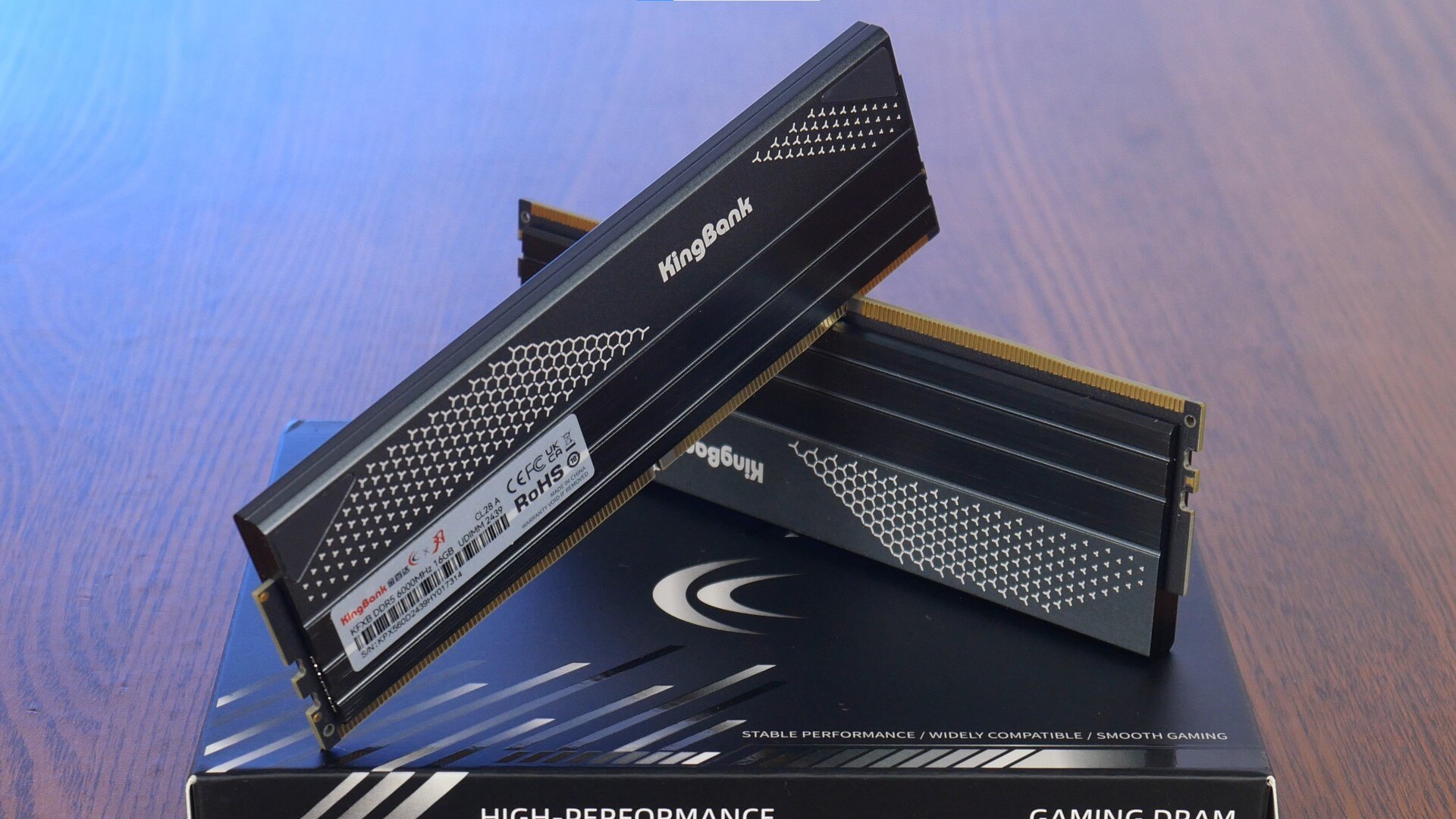 Review: KingBank DDR5 Dark Heatsink UDIMM 6000MHz (DDR5 6000 CL28 