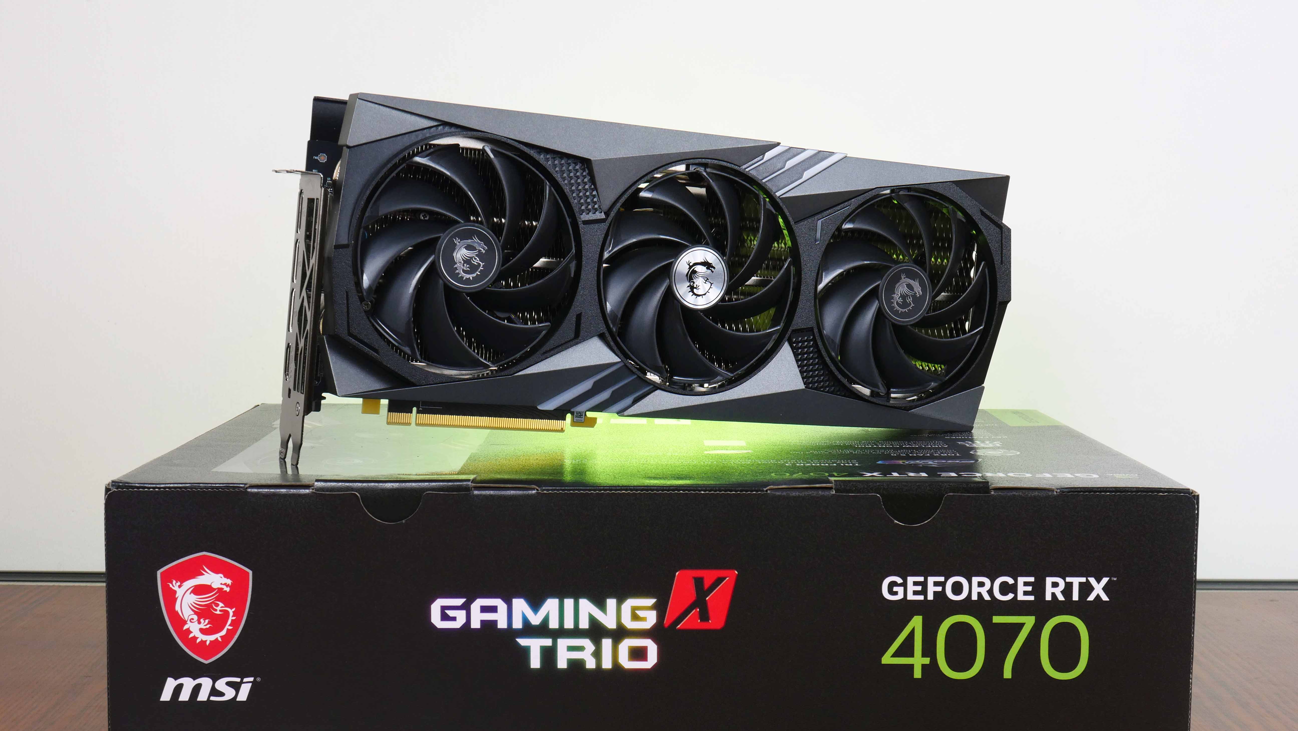 MSI GeForce RTX 4070 GAMING X TRIO 12G