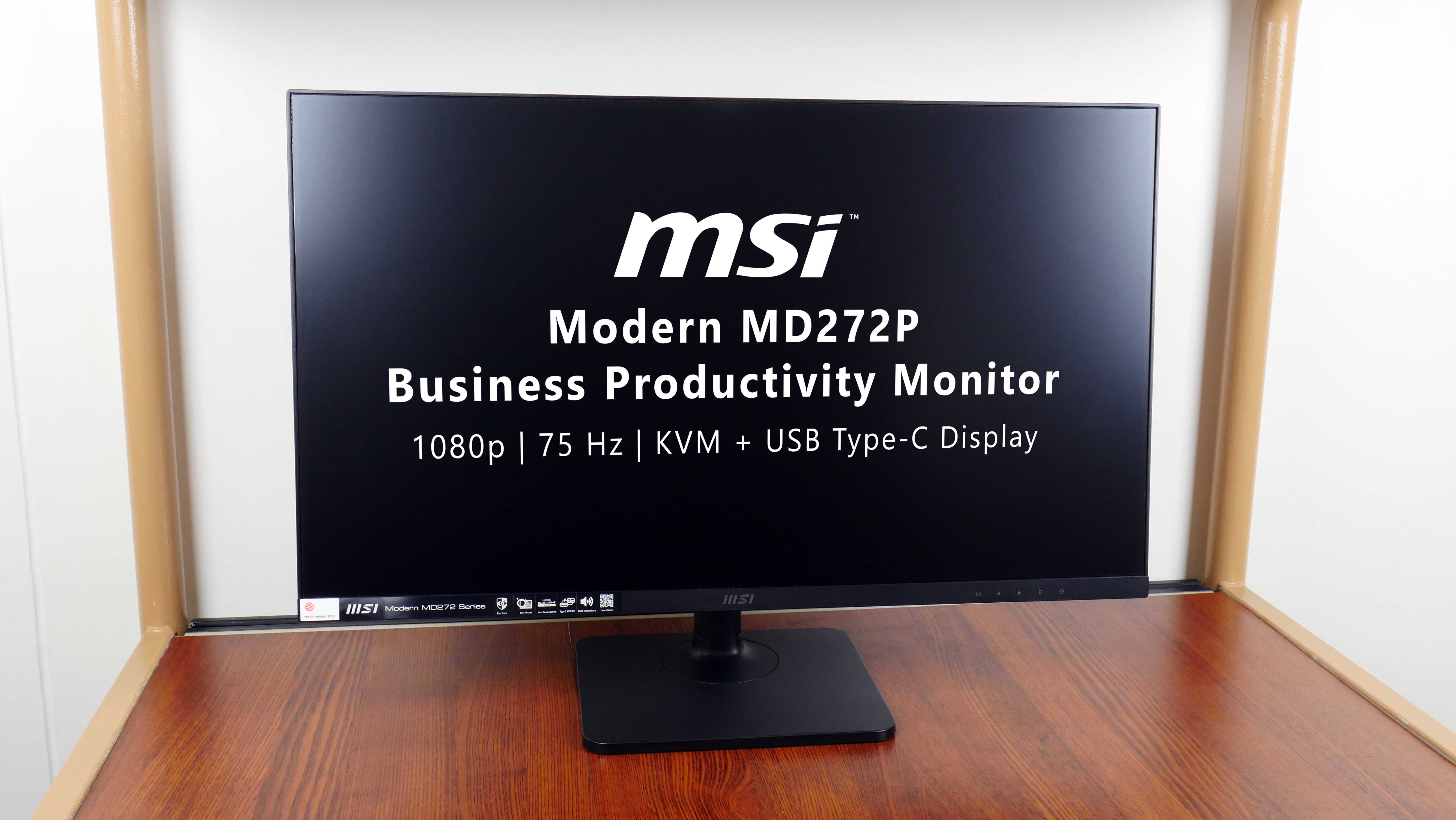 MSI Modern MD272P 27 Inch Monitor