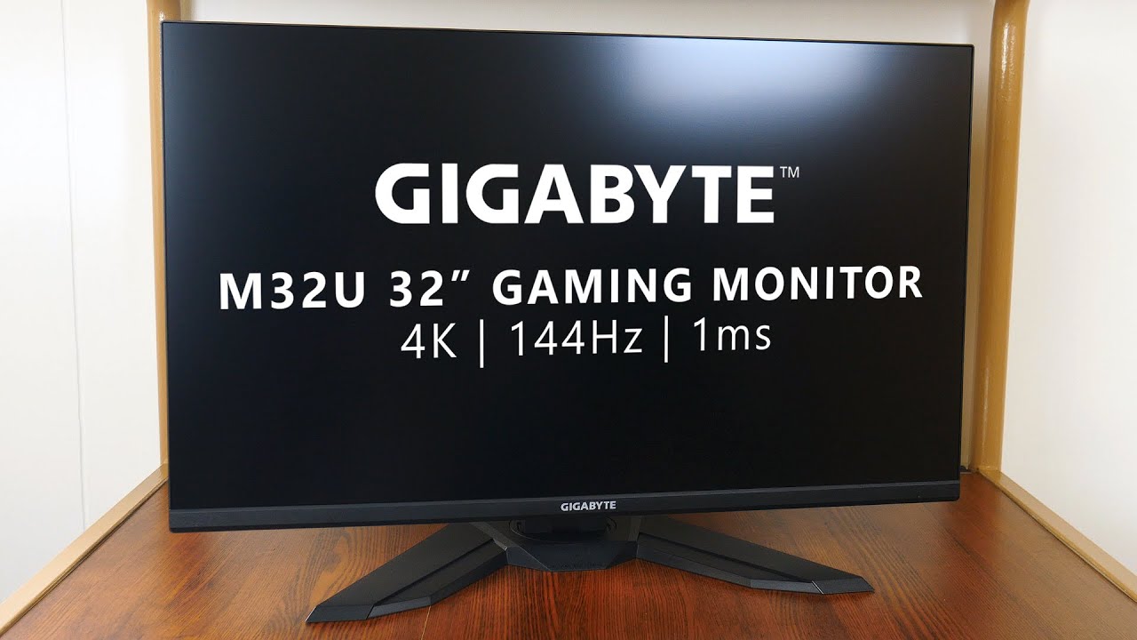 Gigabyte M32U 4K 144Hz gaming monitor review